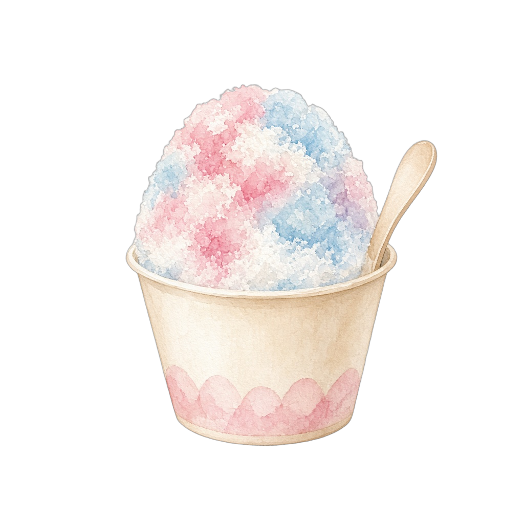 水彩のかきごおり